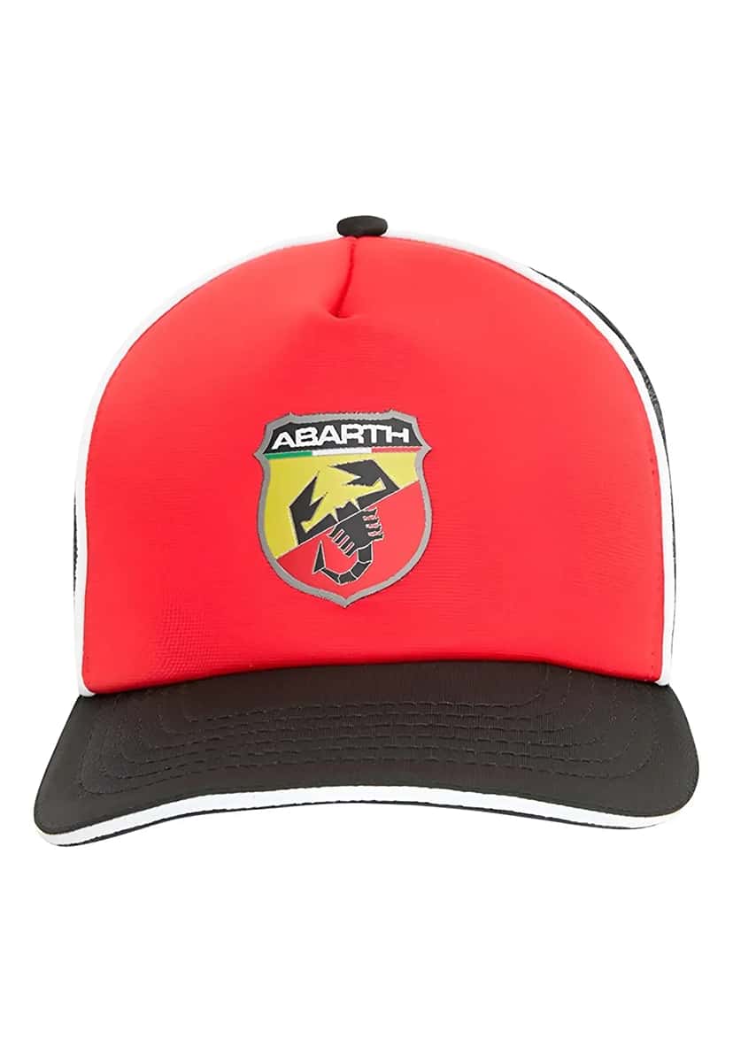 BONÉ TRUCKER SCUDO ABARTH VERMELHO FIAT FASTBACK 2023 A 2025