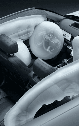 Parte traseira do interior veículo Jaecoo